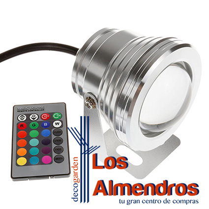 Foco Led 12V 10W Sumergible IP68 - Los Almendros